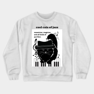 Cool Cats of Jazz Crewneck Sweatshirt